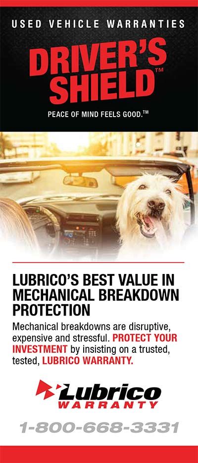 Lubrico's Warranty Packages